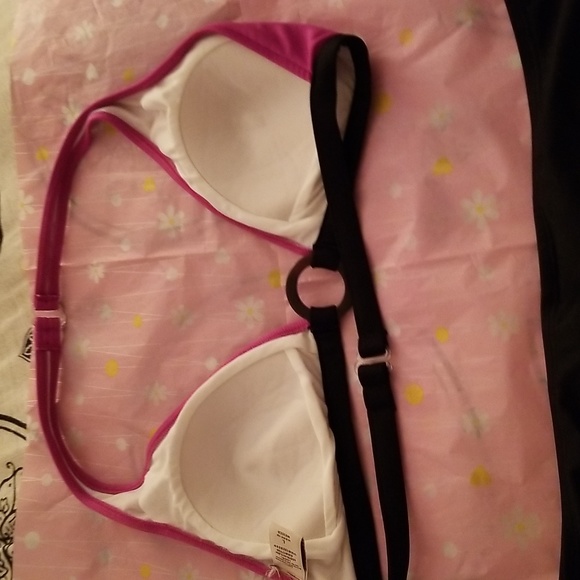 👙PINK AND BLACK BIKINI 👙 - Picture 3 of 7